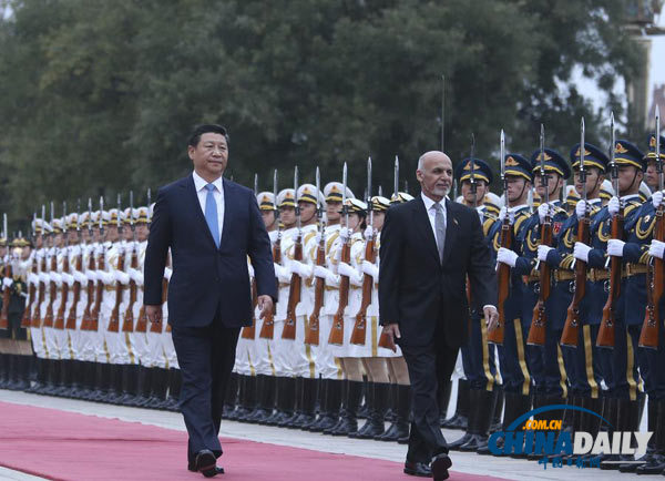 外媒:阿富汗總統(tǒng)首訪選中國 尋求鄰國強(qiáng)大支持